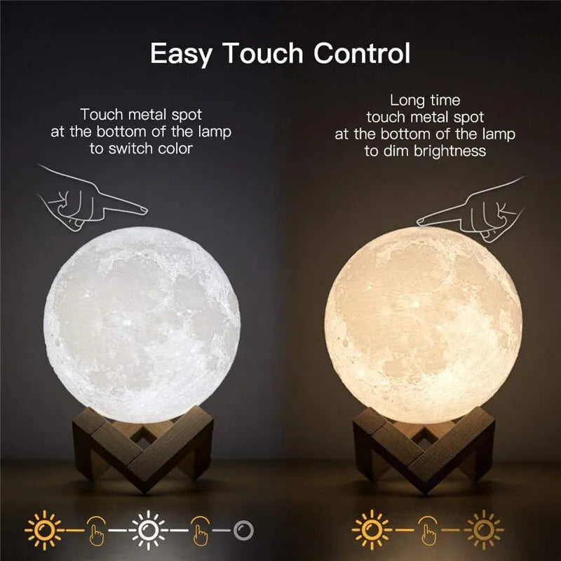 LumaSphere™ – LED-Mondlampe
